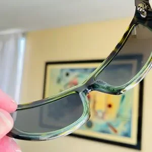 Oakley Disobey Sunglasses Green Frames Grey Polarized Lenses Oakley Disobey Sunglasses Womens Green 05-322 Size 57 Well  main image 3